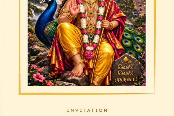 MN MURUGAR VAIKASI VISAKAM