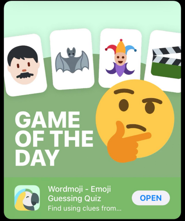 Cover Image for Wordmoji Appstore'da günün oyunu oldu