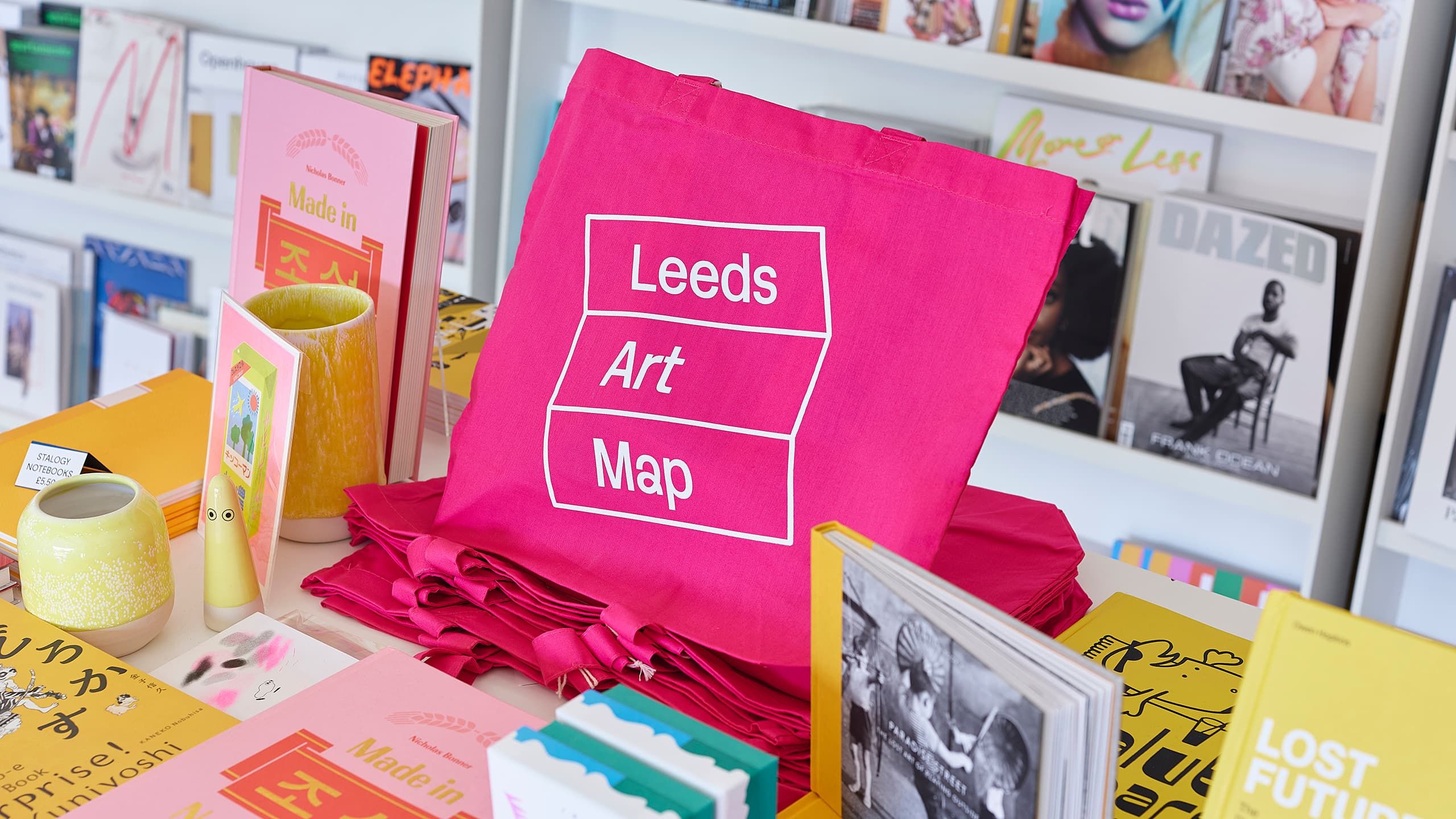 A Leeds Art Map tote bag for sale in Colours May Vary.