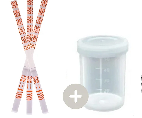 Teste de Identificação cocaína e crack