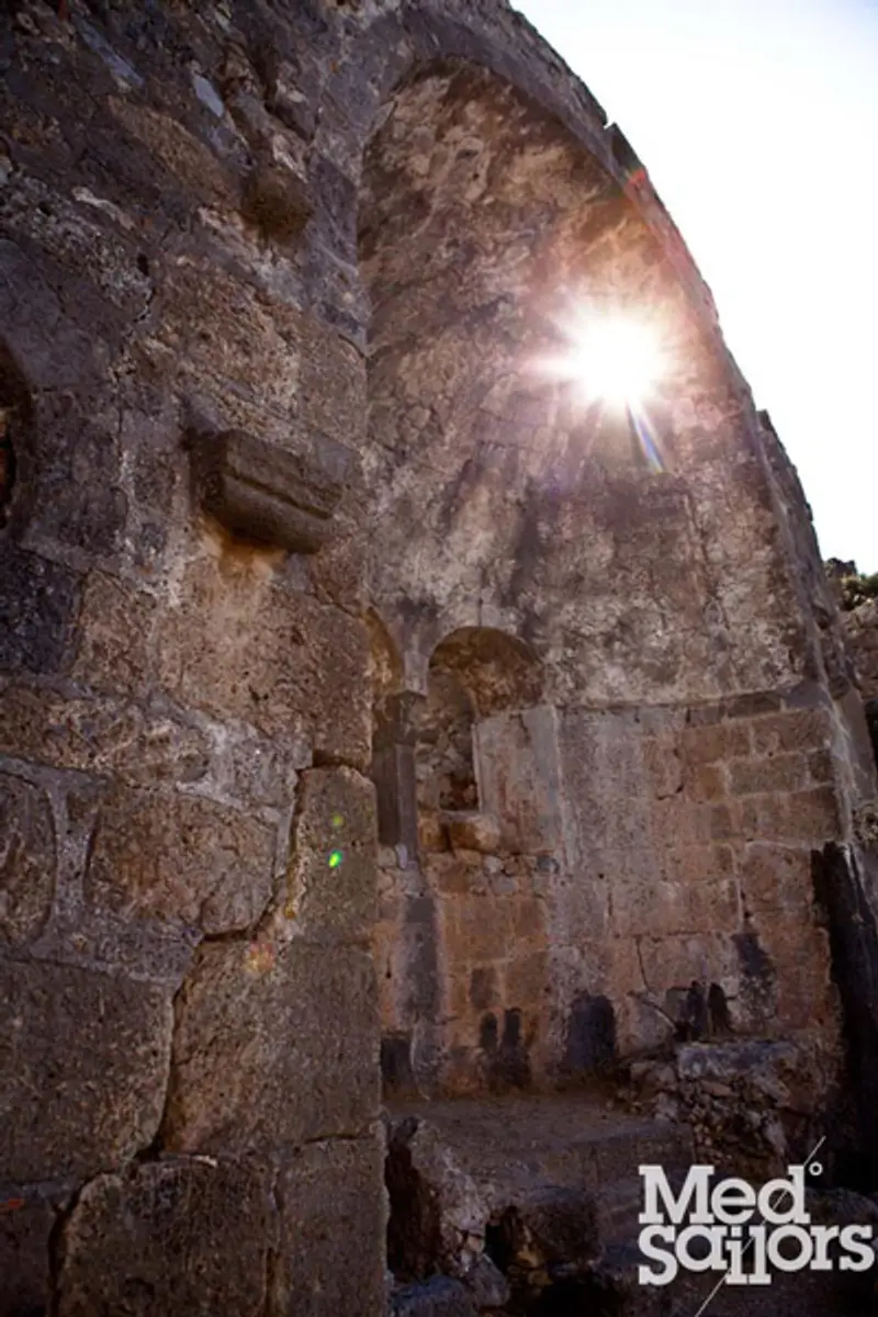 Turkish ruins you can visit on a sailing holiday