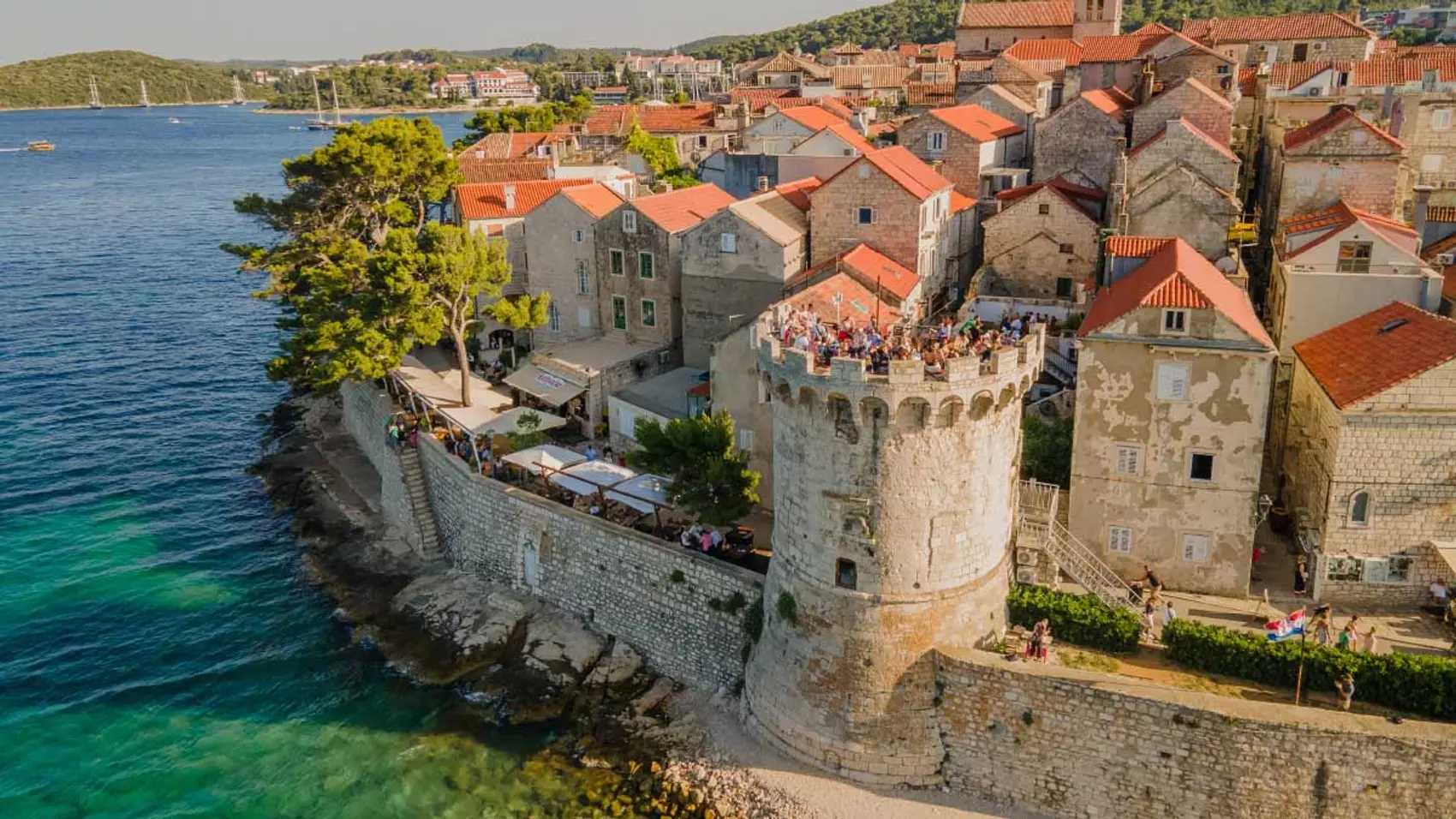 Korcula Old Town in Croatia