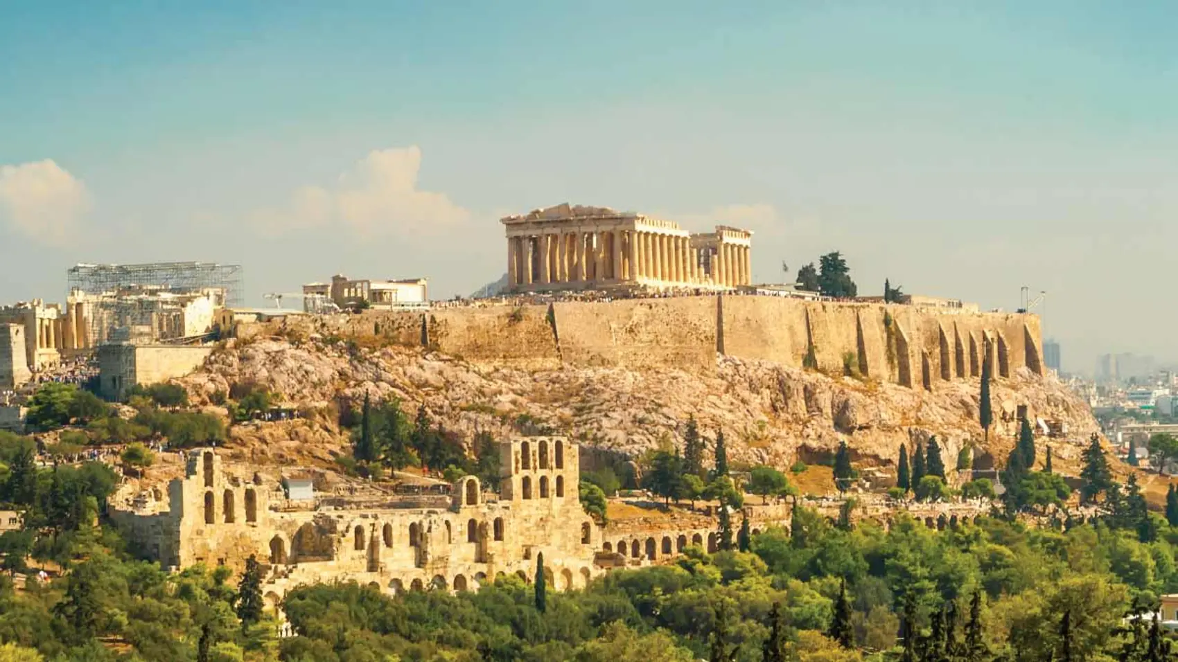 The Acropolis in Athens