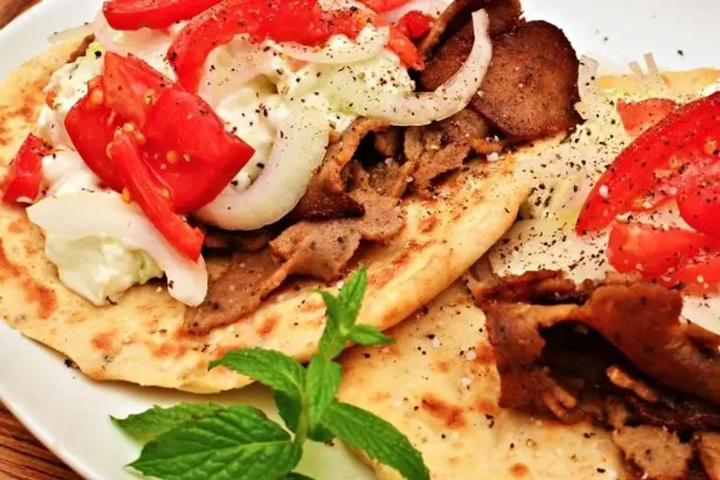 Image of a Greek Gyros