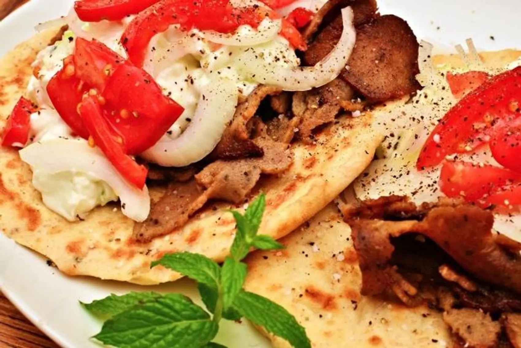 Image of a Greek Gyros