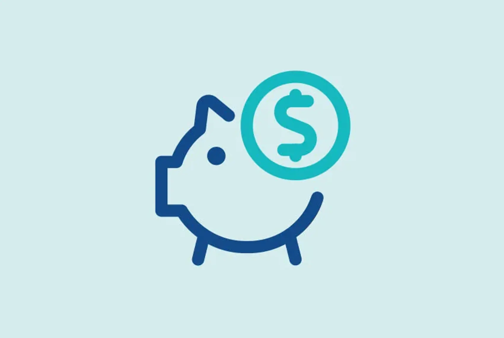 Piggy bank icon