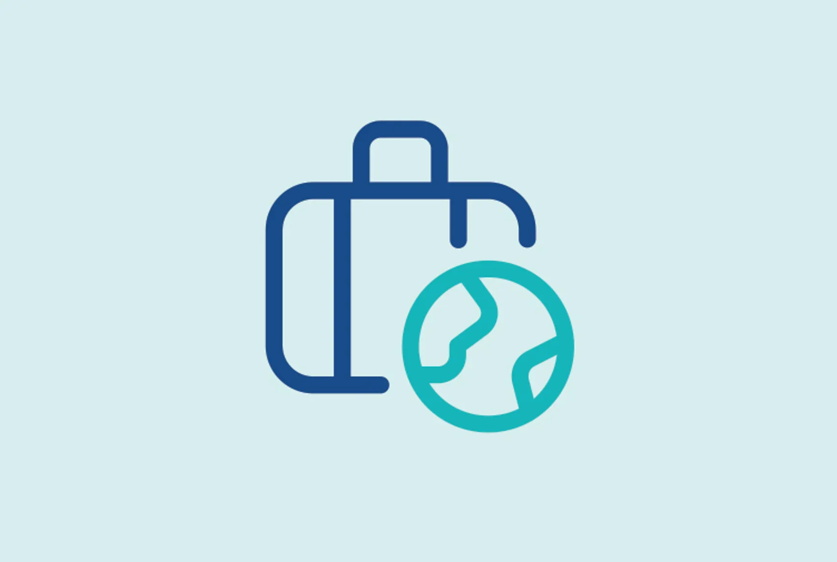 Travel insurance icon