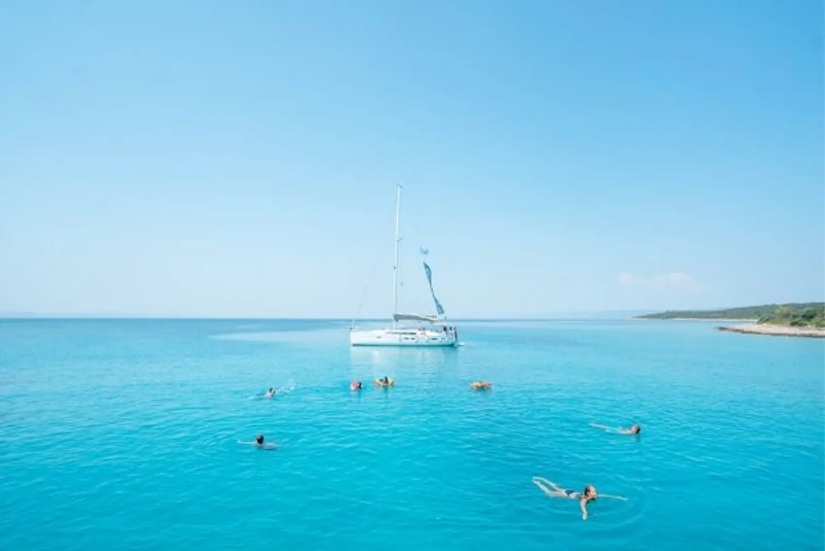 Blue Sea in Greece