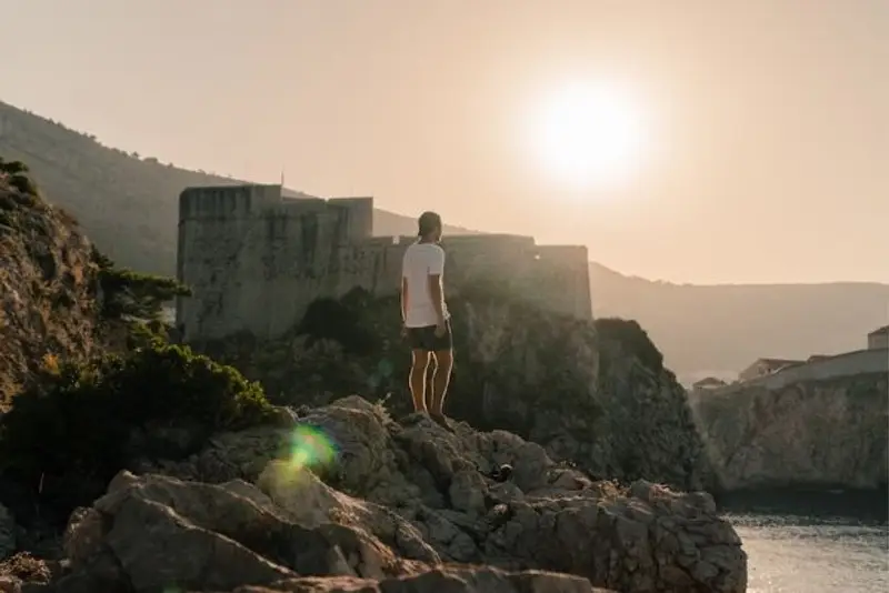 MedSailors guest exploring Dubrovnik