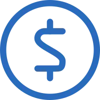 Dollar sign icon