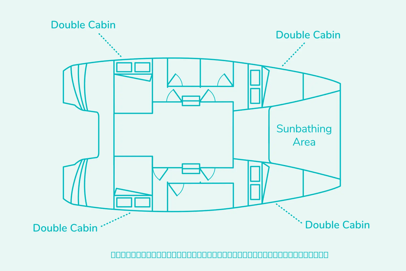 Catamaran Cabin Layout