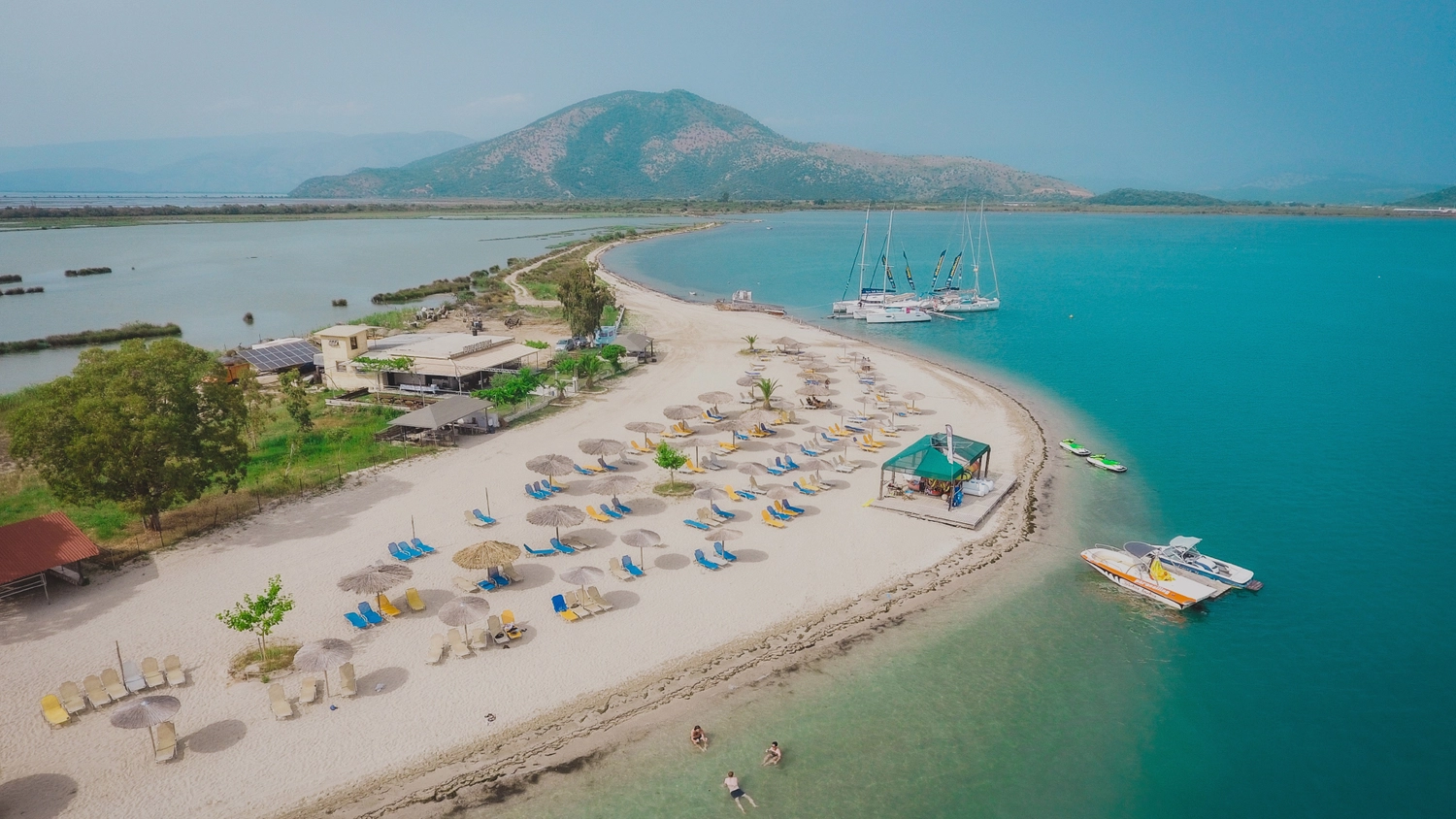 MedSailors yachts anchored in a bay in Croatia