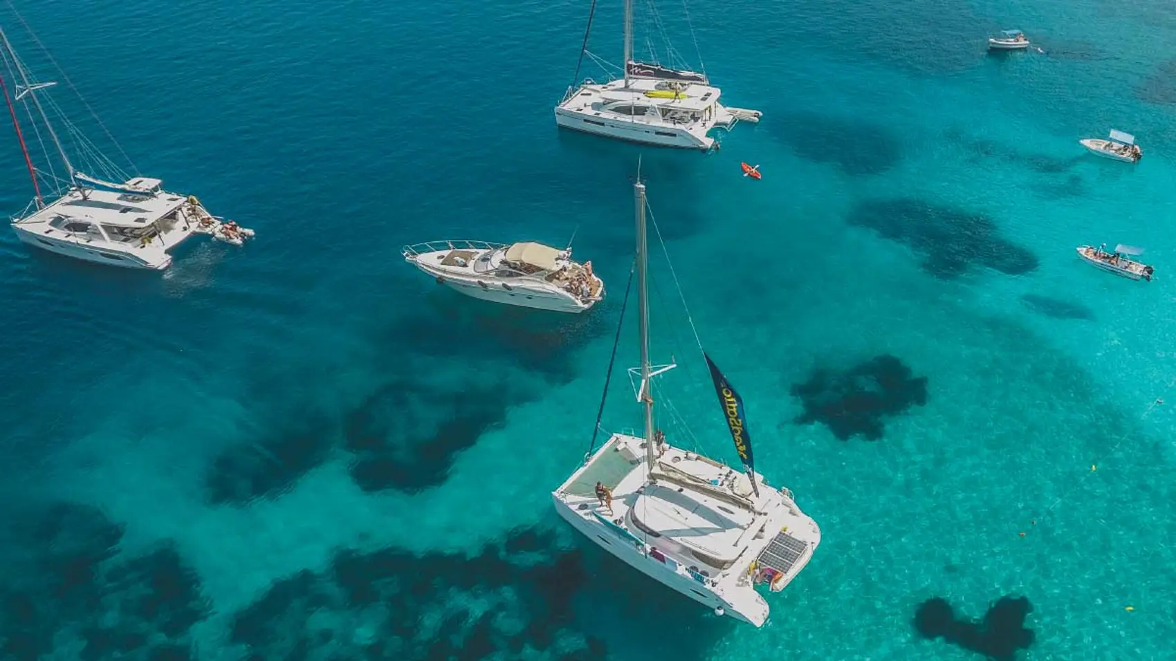 MedSailors yachts anchored in Agni Bay