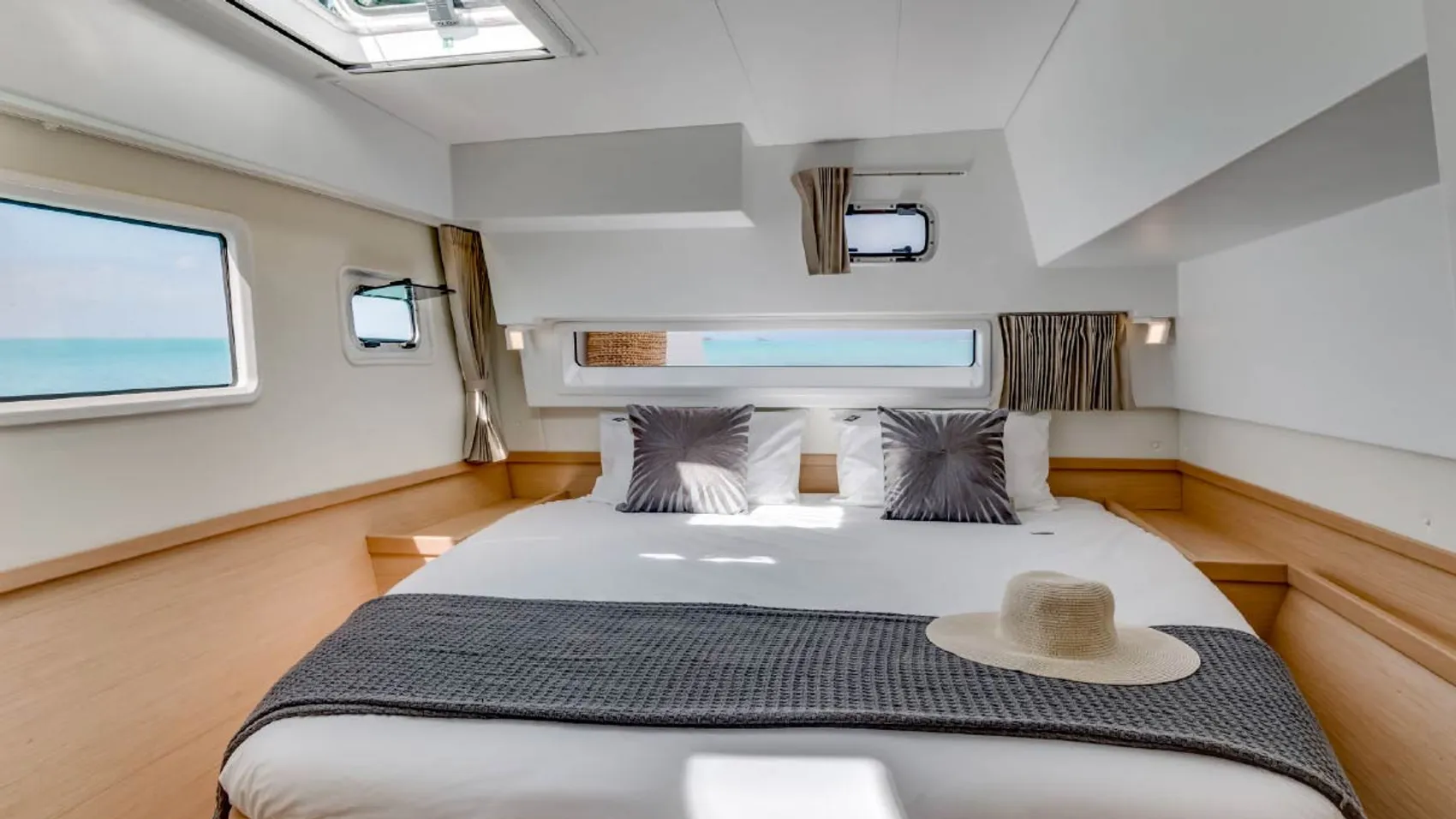 Lagoon 42 catamaran stern cabin