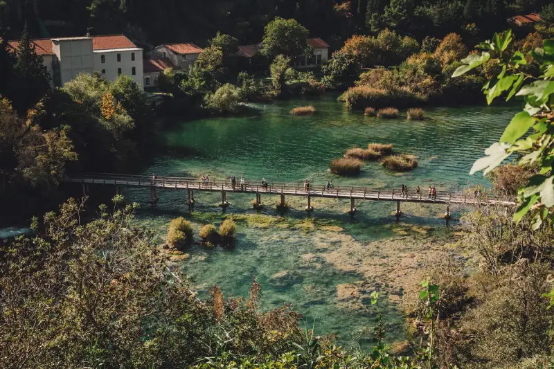 Visiting Krka National Park in Croatia. Photo by Ryan Brown of Lost Boy Memoirs.