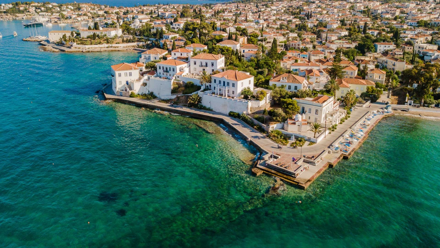 Spetses in Greece