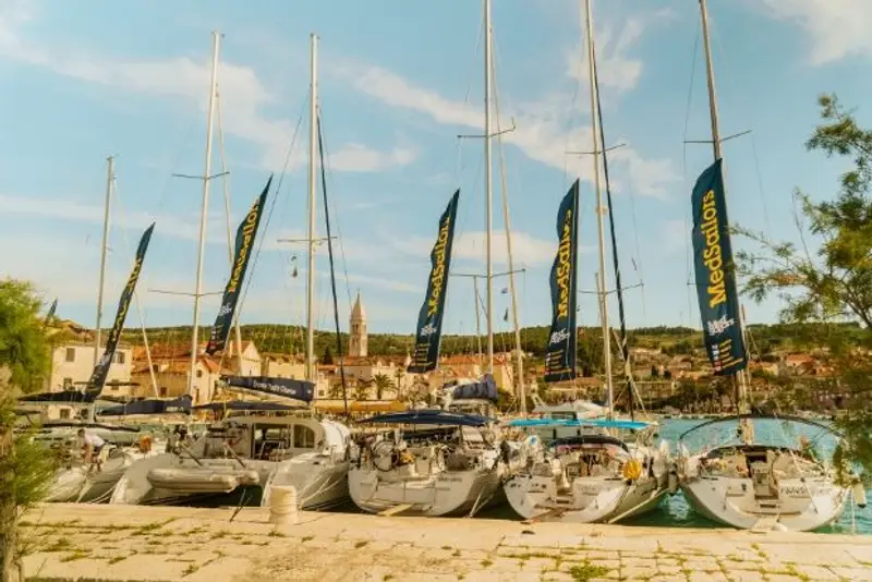 MedSailors boats docked at Stari Grad