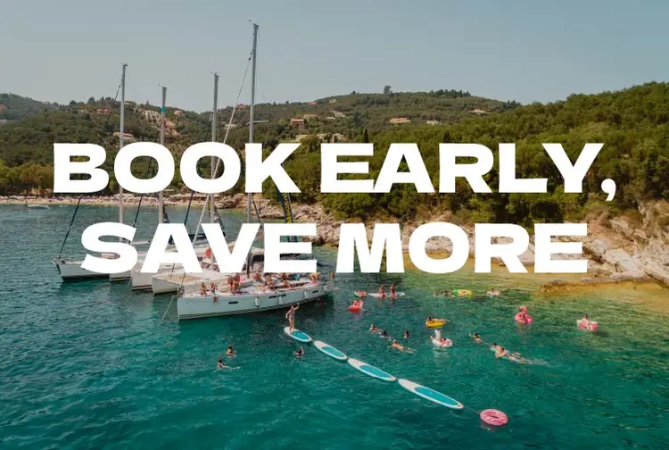 Book early, save more visual