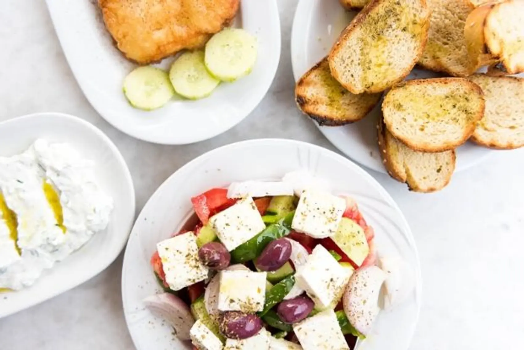 Greek Salad in Greece