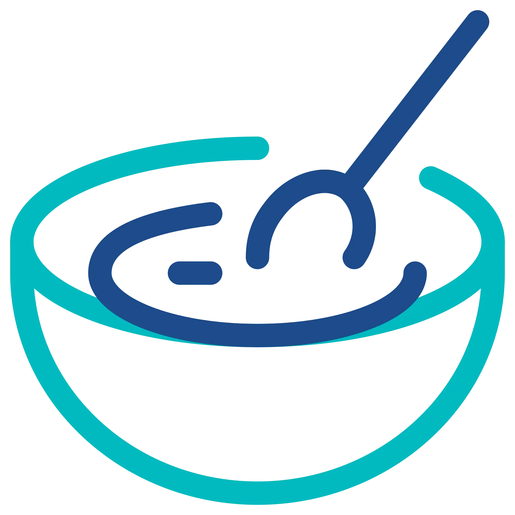 Cereal bowl icon