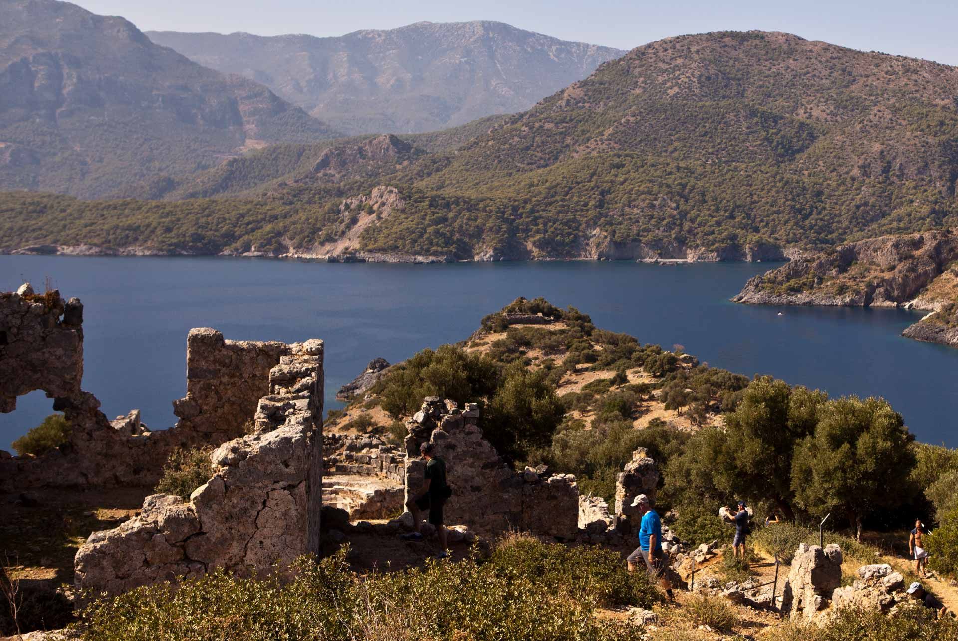 Gemiler Island Ruins Turkey Activities MedSailors