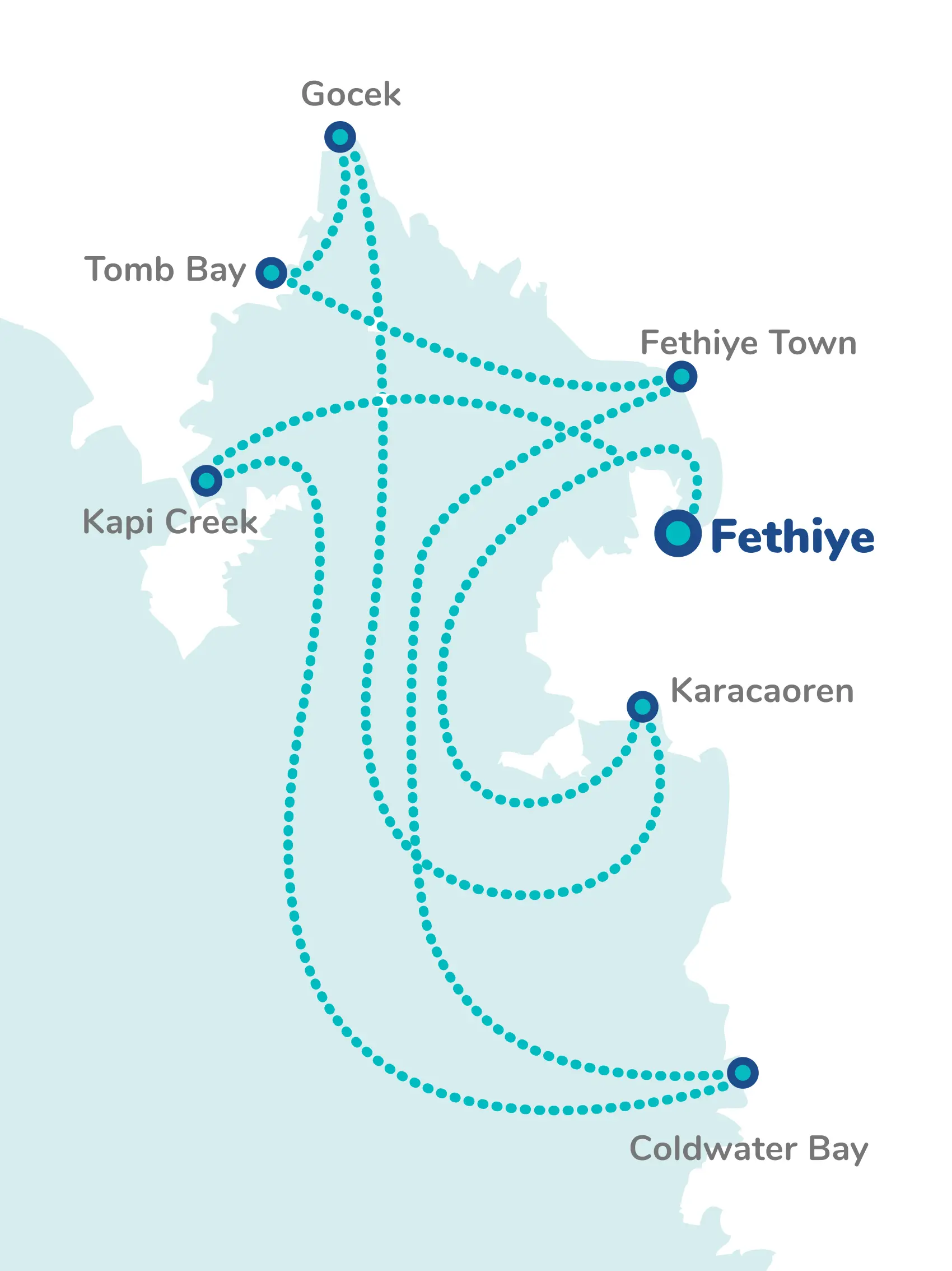 Turkey Voyager route map