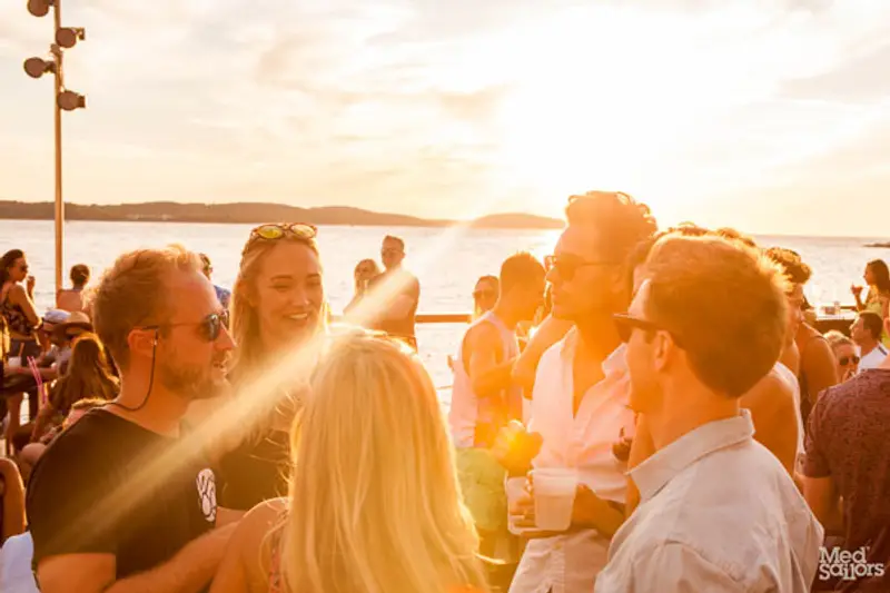 Dance the night away on a Croatia island hopping holiday - Party until the sun rises