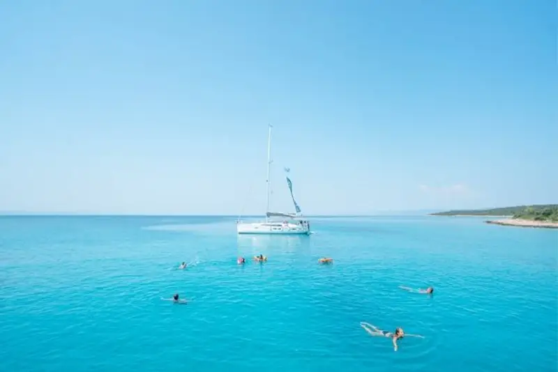Blue Sea in Greece