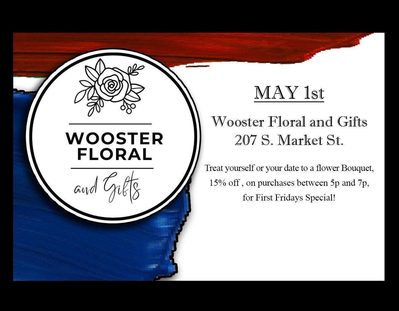 Wooster Floral Banner