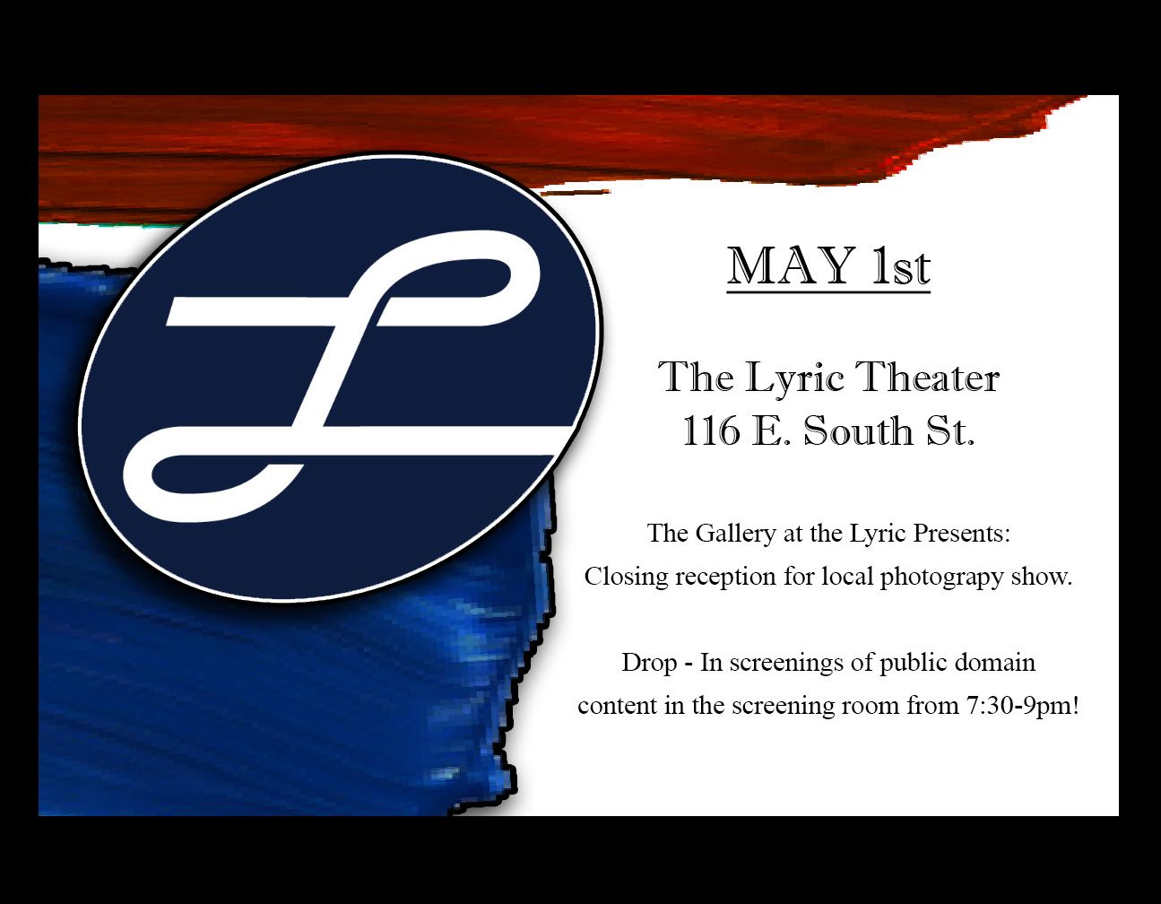 The Lyric Theater banner