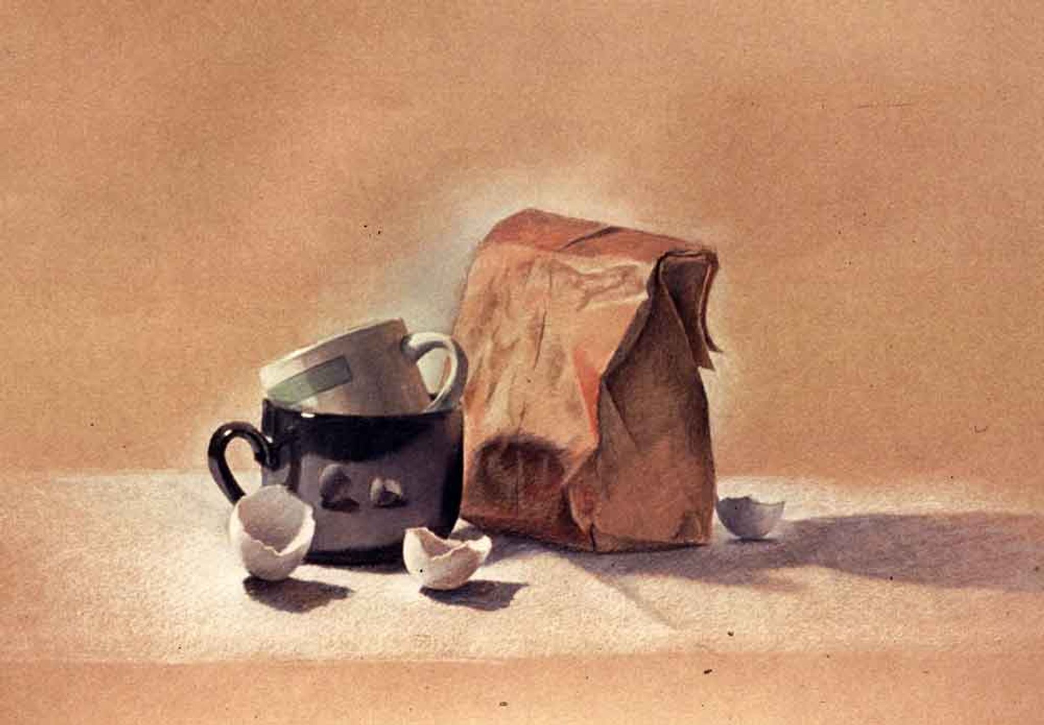 Cups, Bag, Shells