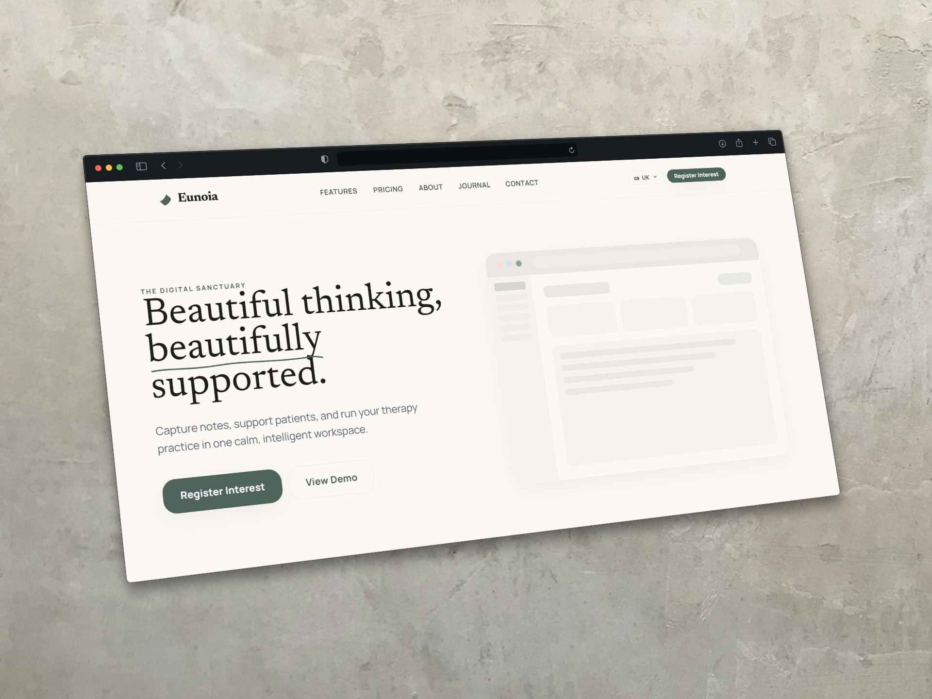 Eunoia - Therapist Practice Management