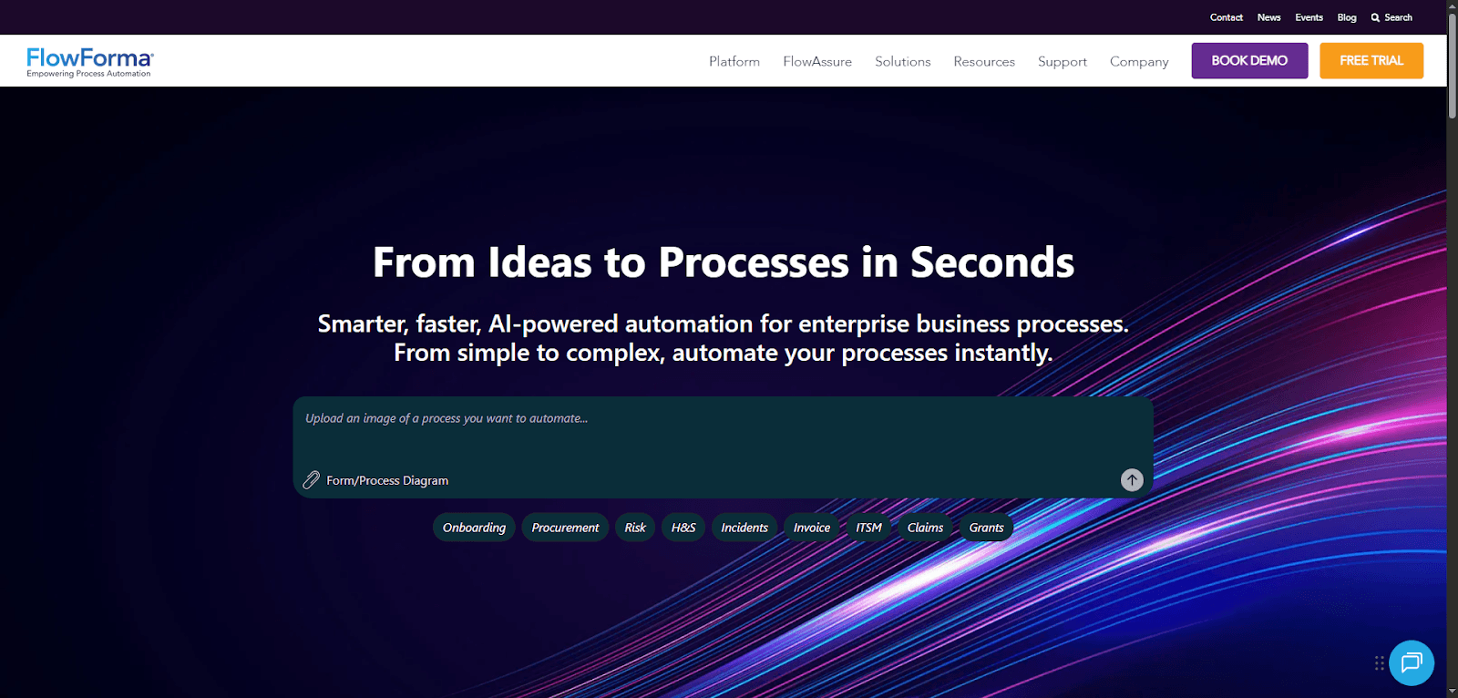 FlowForma offers digital insurance solutions for automating business processes effectively.