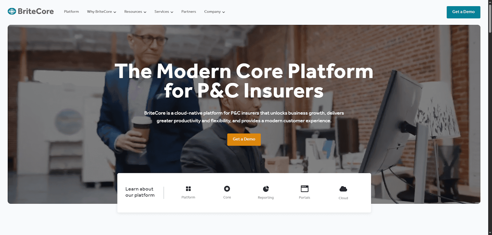 BriteCore offers digital insurance solutions for P&C insurers to enhance efficiency.