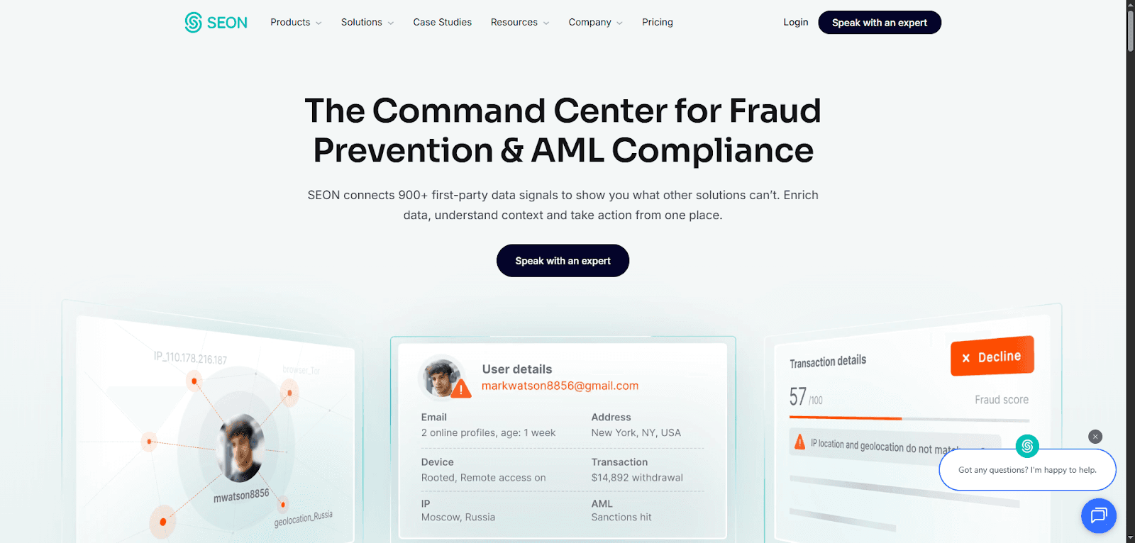 SEON provides insurance distribution software for fraud prevention and compliance.