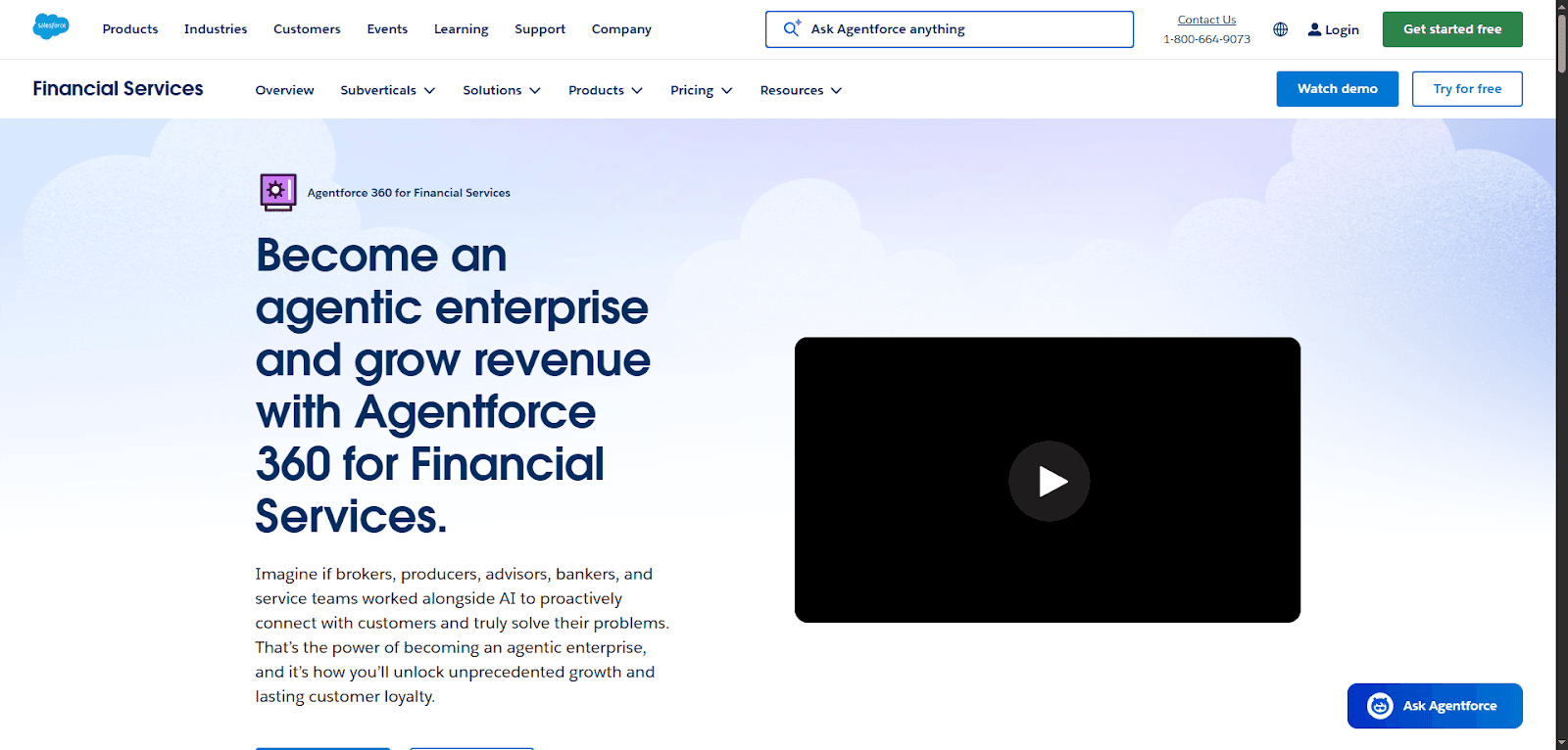 Website promoting insurance distribution software for better customer engagement.