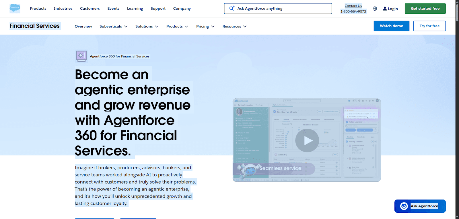 Salesforce Insurance Solutions enhance customer connections through effective agent collaboration.