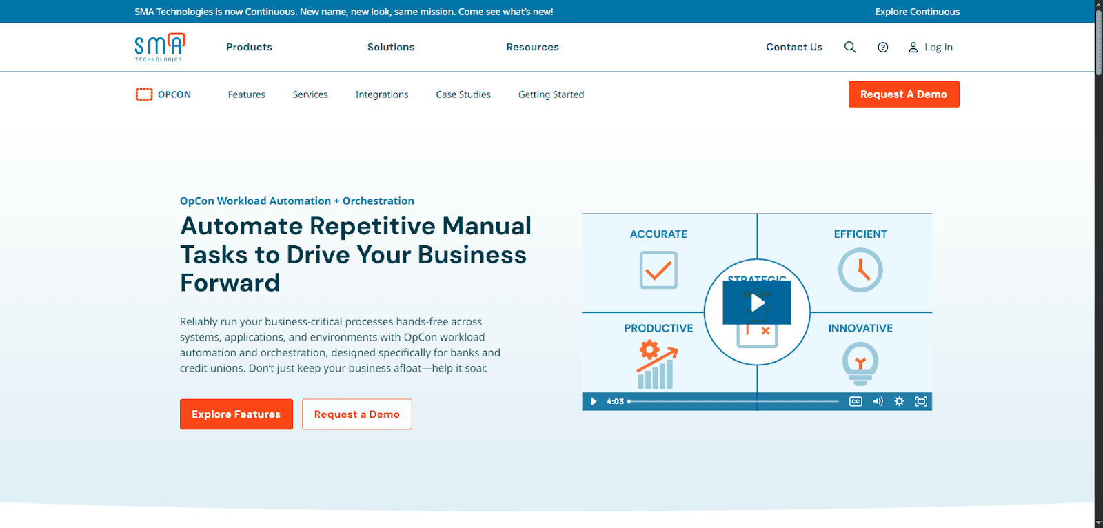 OpCon helps insurance businesses with automation vs orchestration tasks efficiently.