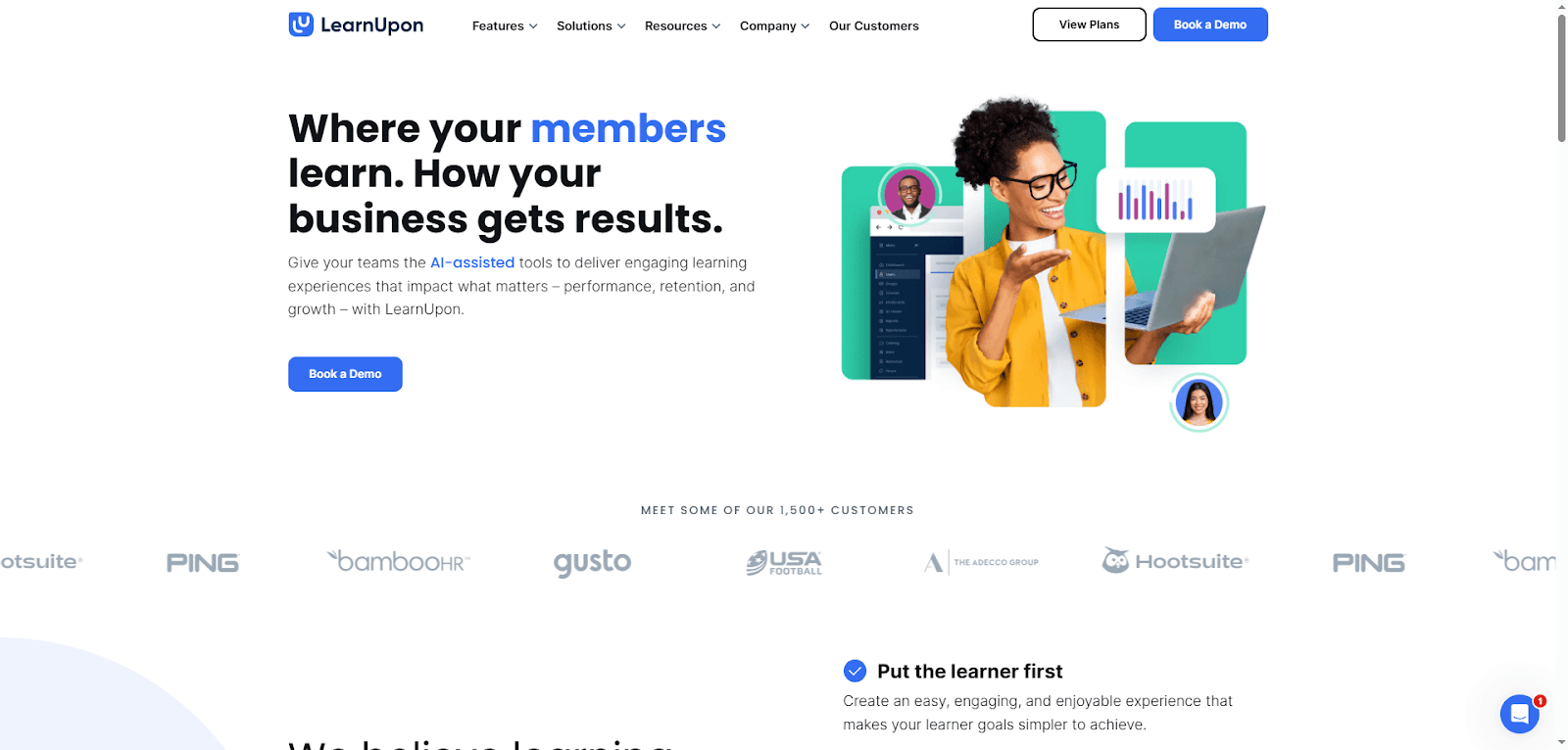 LearnUpon helps teams using insurance distribution software for effective learning.