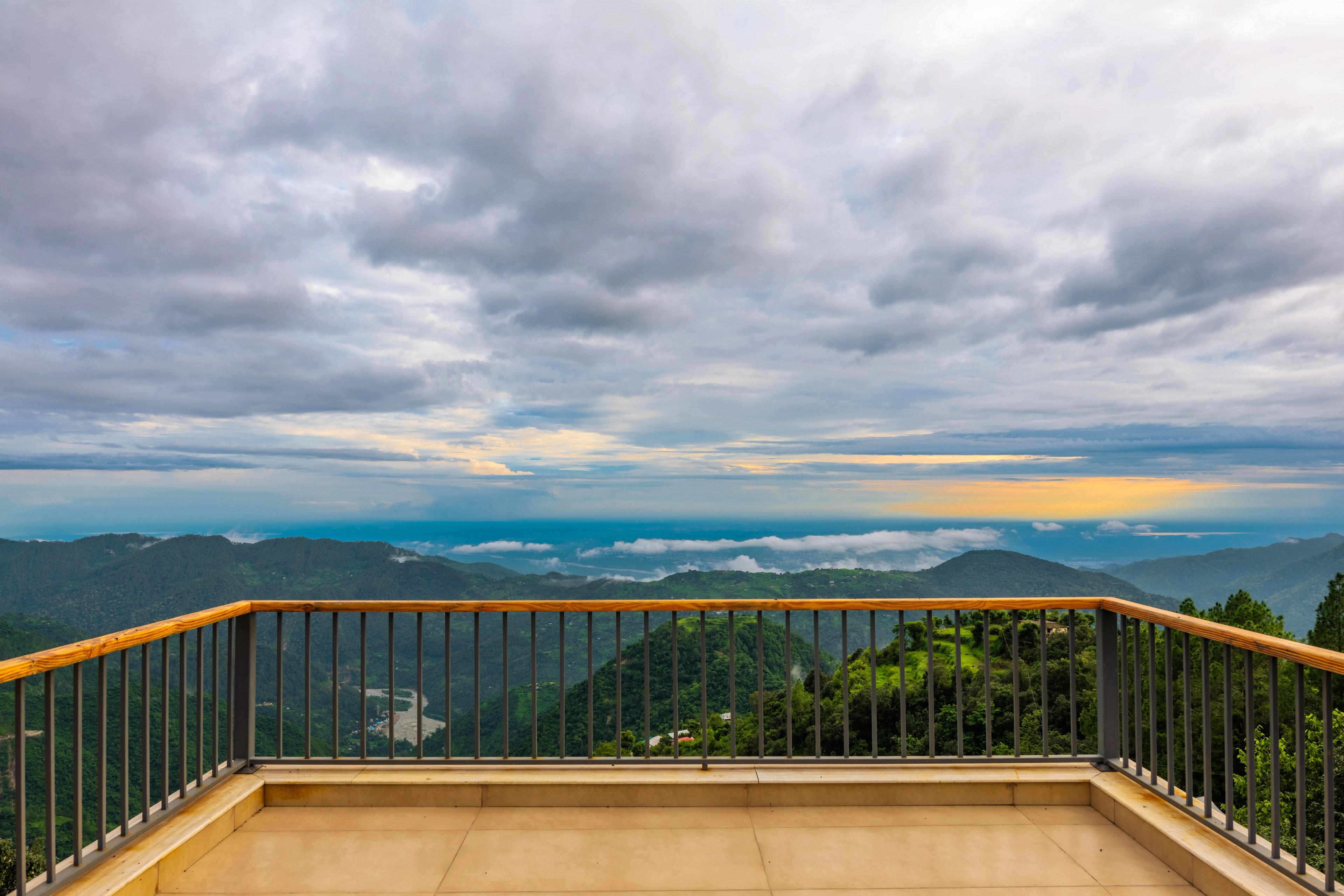Valley view from patio