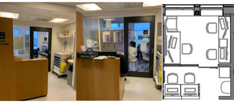 Arbeidsstasjon, Sykehuset Østfold, Kalnes.