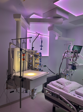 HCL belysning i intensivrom