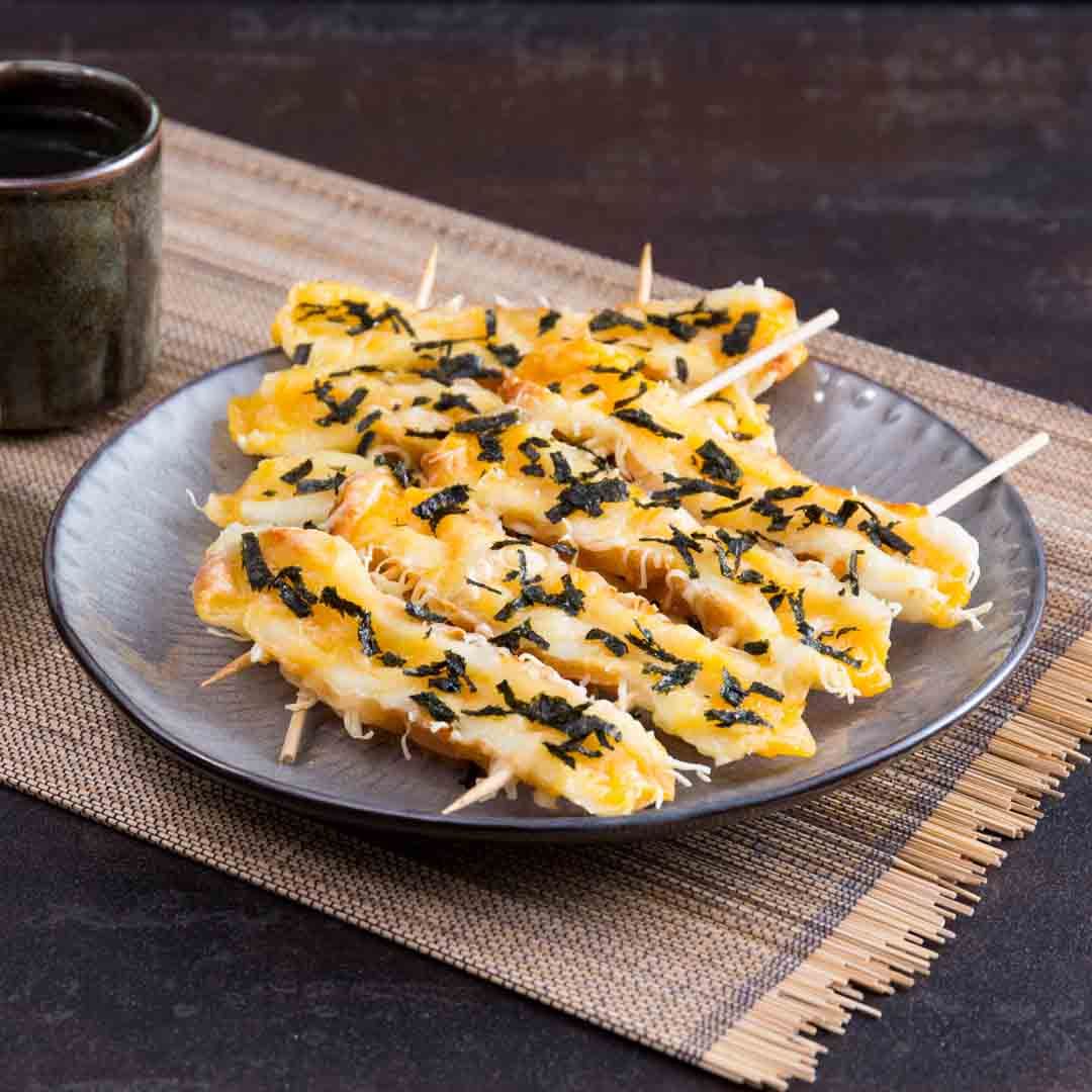Double Cheese Chikuwa | DayDayCook
