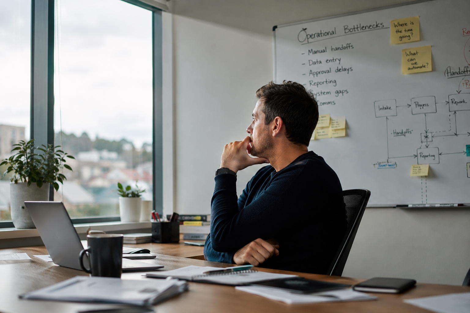 A growing team navigating increasing operational complexity as the business scales