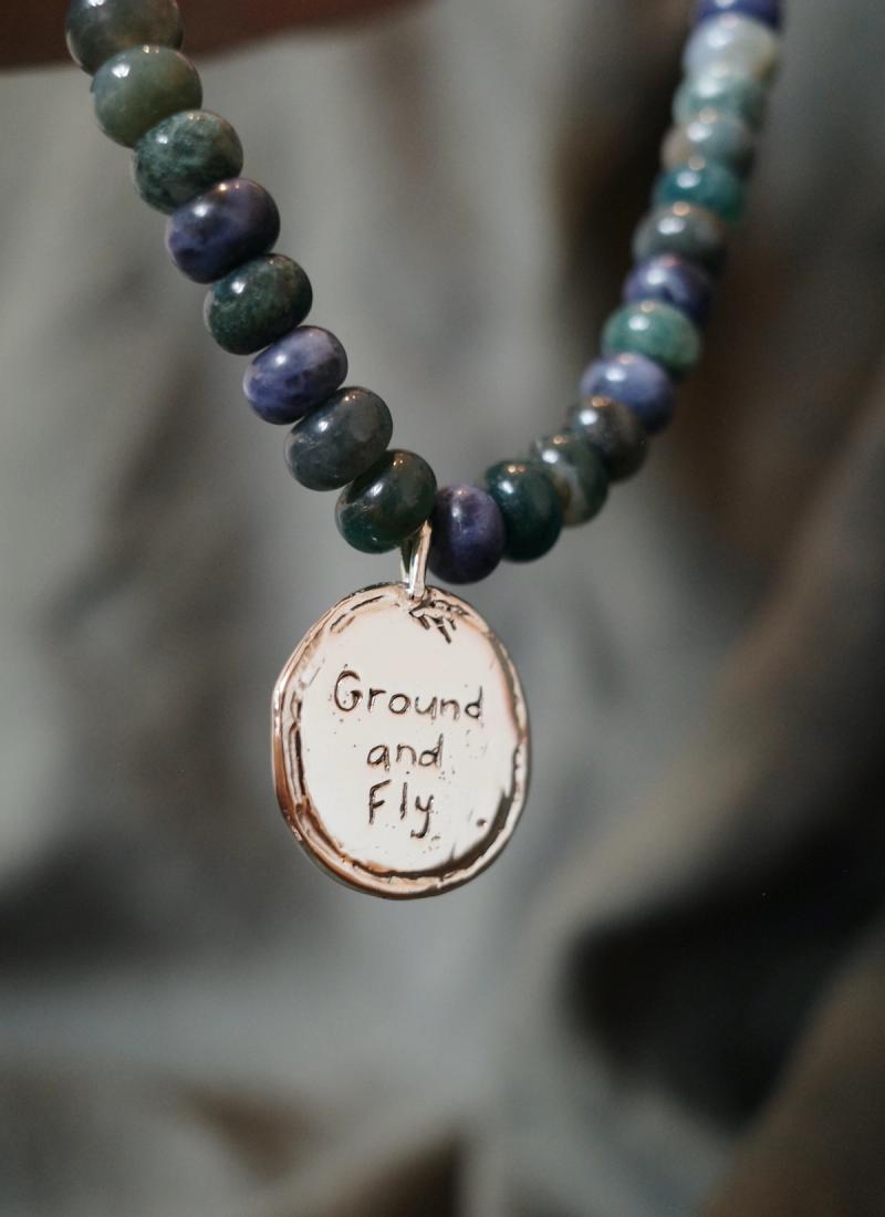 Another image of Magpie pendant