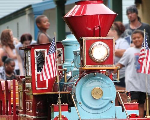 The Train at DelGrosso's Amusement Park