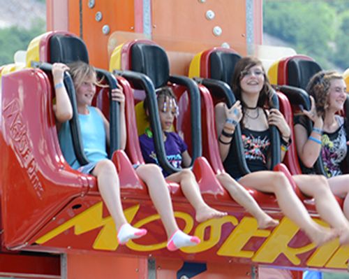 Free Fall Family Ride at DelGrosso's Amusement Park