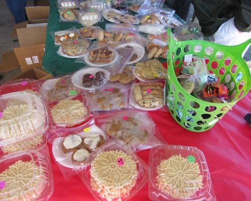 Image of Italian Cookies on a table