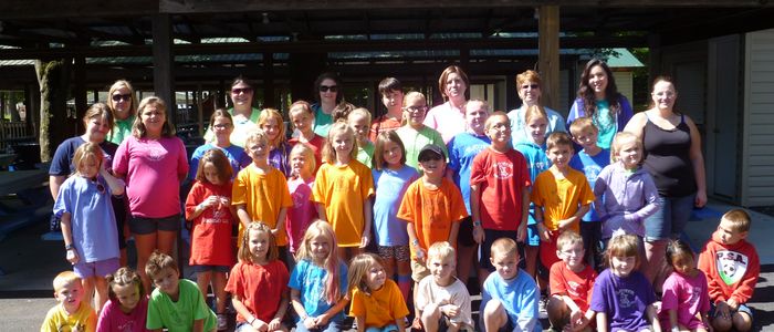 Group of kids at DelGrosso's Amusement Park