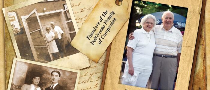Photos of Founders Fred and Mafalda DelGrosso.